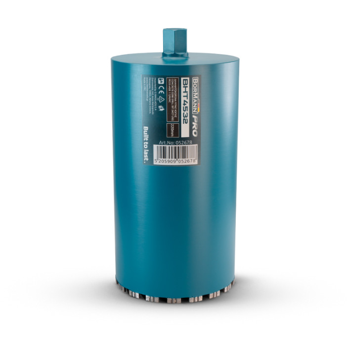 BORMANN Pro BHT4530 Διαμαντοκορώνα Υγρής Κοπής Φ202 X450  1 1/4UNC