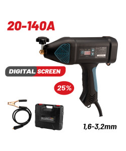 BORMANN BIW1110 Ηλεκτροσυγκόλληση Inverter Τύπου Πιστόλι,140A,1,6-3,2mm,Ψηφιακή Οθόνη