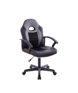 BORMANN BSF1815 Καρέκλα Γραφείου TRENDY,57x54,5x89-99cm,Μαύρο-Γκρι