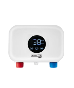 BORMANN Elite BTW3500 Επιτοίχιος Ταχυθερμοσίφωνας Μπάνιου -Κουζίνας Ηλεκτρικός Μονοφασικός 6Kw, Ipx4