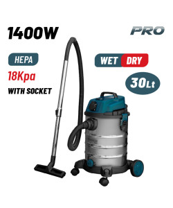 BORMANN Pro BVC3410 Σκούπα Υγρών-Στερεών 1400W