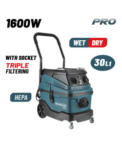BORMANN Pro BVC6000 Σκούπα Πολλαπλών Εργασιών 1600W,30L