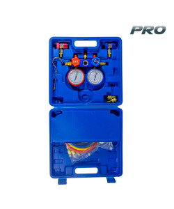 BORMANN Pro BVP1005 Σετ Εργαλείων Ελέγχου Πίεσης Κλιματιστικών με Μανόμετρα, 7 τμχ